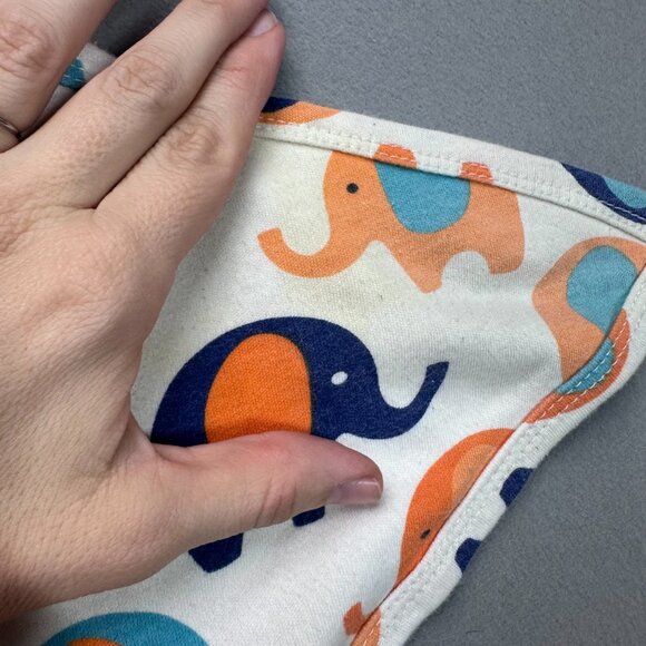 Sleeping Baby Zipadee Zip Transition Swaddle M 6-12 Months Elephant Print - Picture 8 of 16